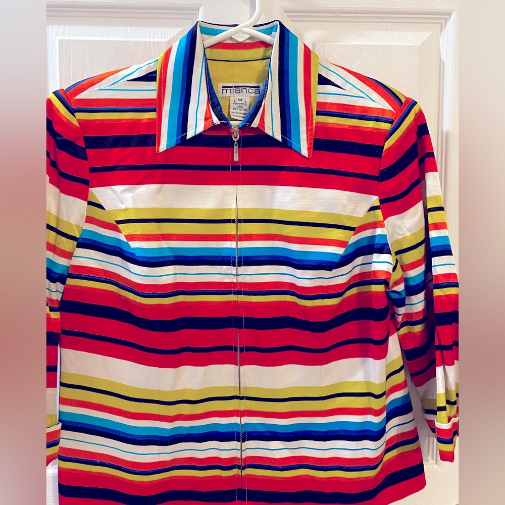 Mishca zippered jacket.